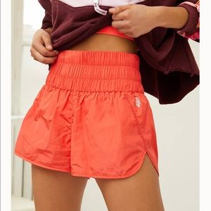 Free people movement the way home shorts in Candy Apple sz Medium